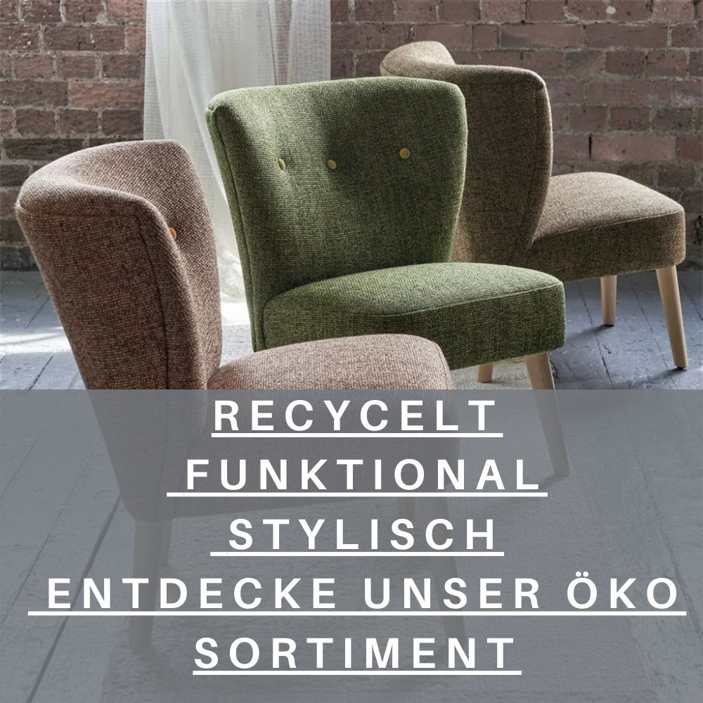 Recycelt. Funktional. Stylisch, Entdecke unser Öko Sortiment