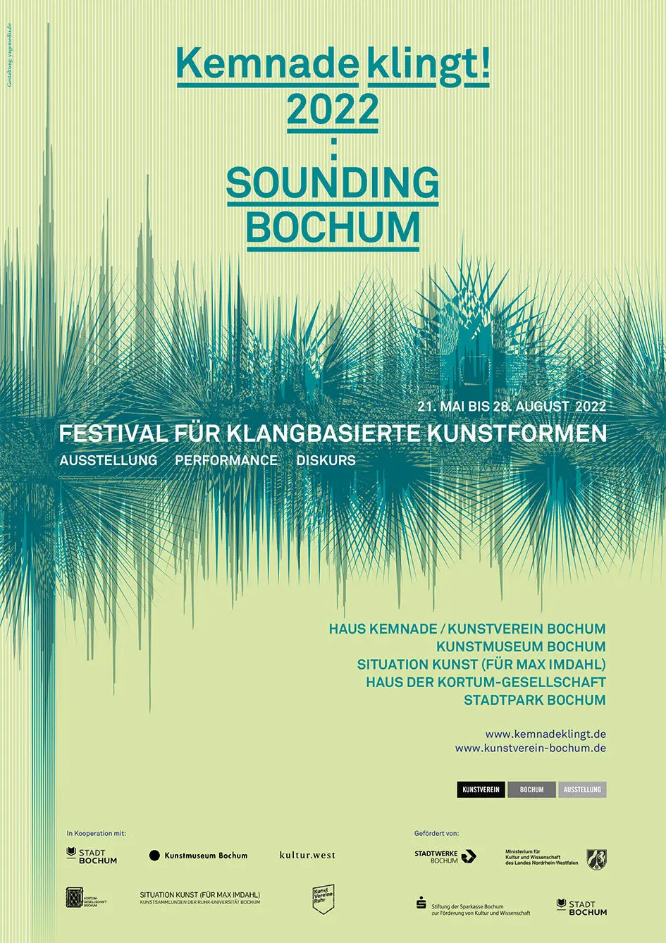 Raumtapeterie Kemnade klingt! 2022 : SOUNDING BOCHUM