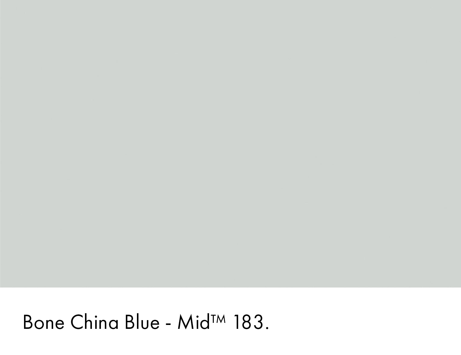 Bone China Blue Mid (183)