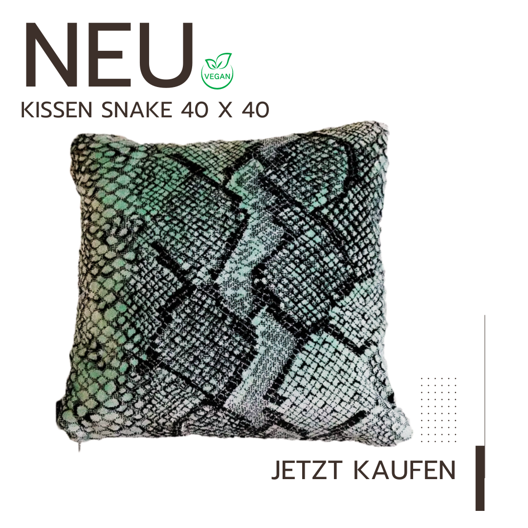 Kissen „sNAKE“ - Raumtapeterie