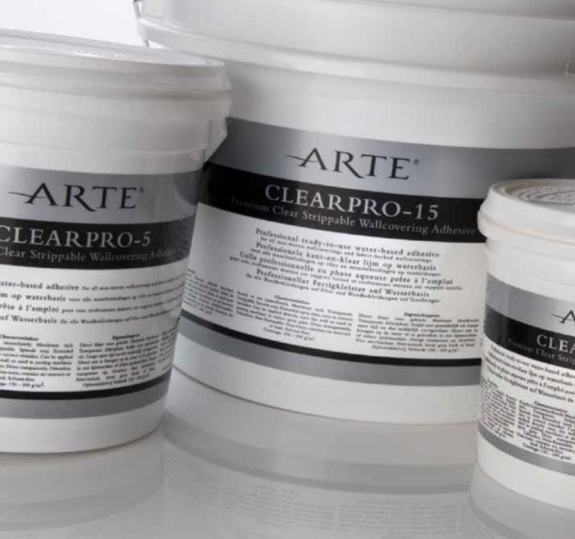 Unsere Empfehlung für beste Tapezierergebnisse: ARTE CLEAR PRO Kleister - Raumtapeterie