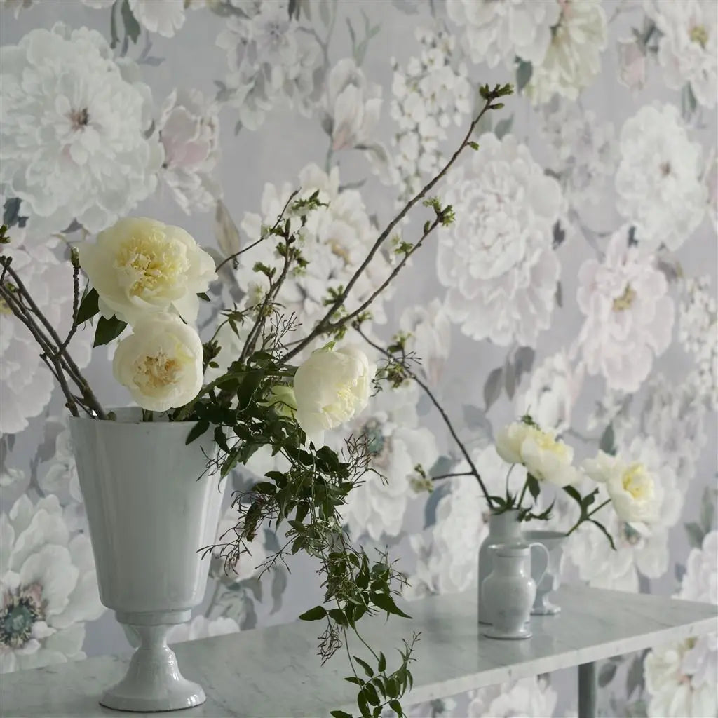 Designers Guild Fleur Blanche Platinum Designers Guild