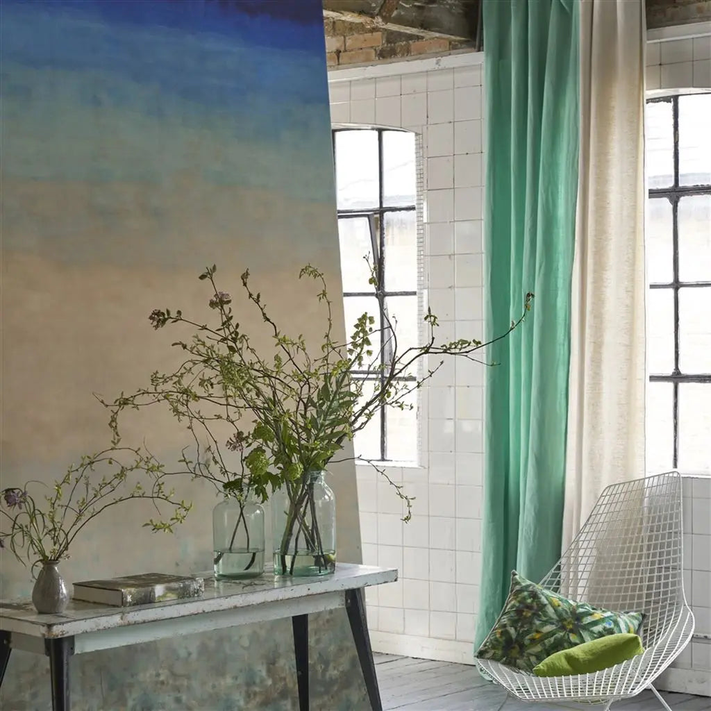 Designers Guild Scene Aquarelle Elm Designers Guild