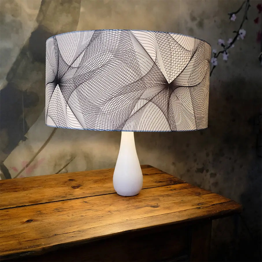 Grafik, YAGEMEDIA LAMPENSCHIRM „BLÜTE“ die Raumtapeterie