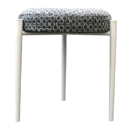 Runder Hocker mit drei Beinen – stilvolles Design für dein Zuhause oder Büro - Raumtapeterie