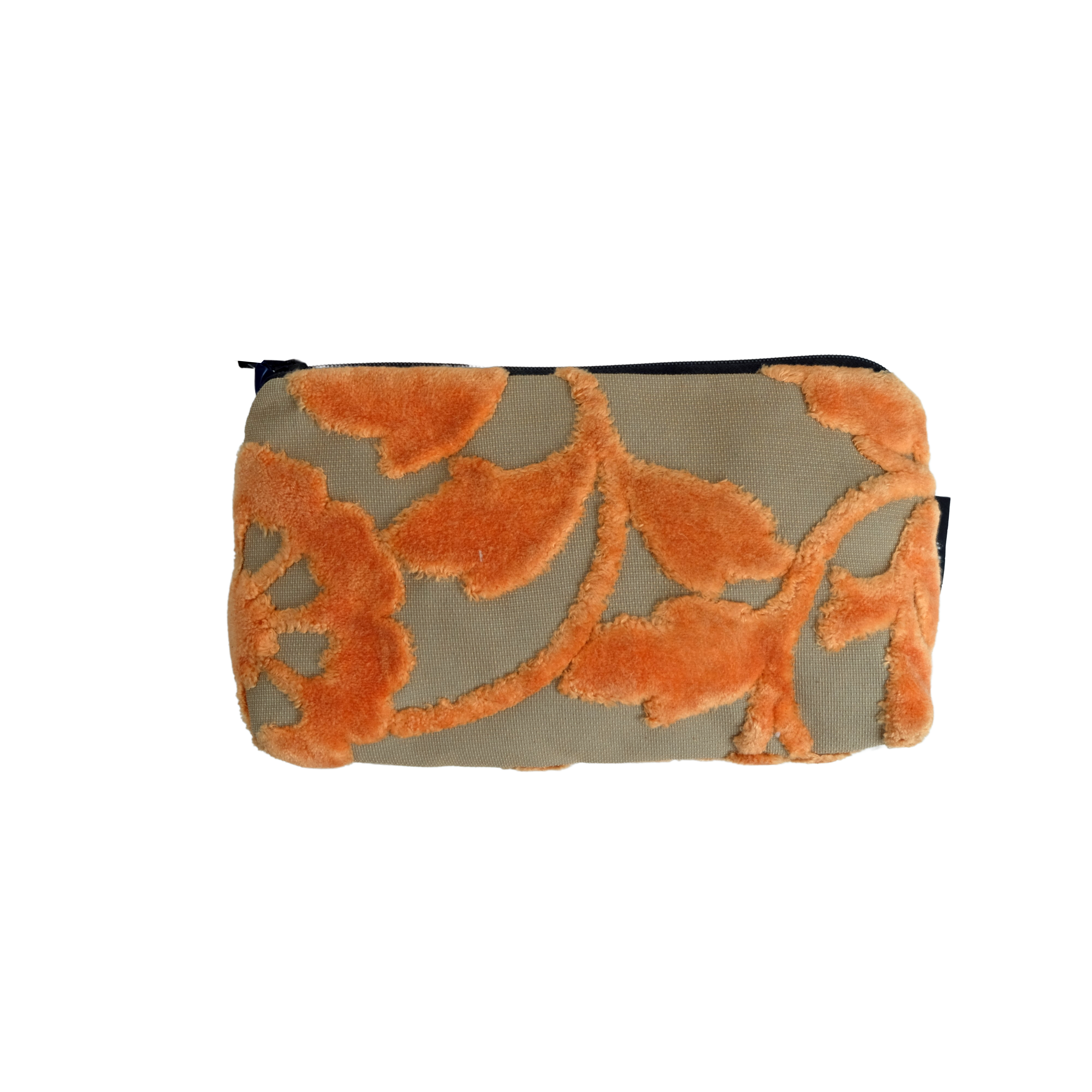 Kulturtasche Orange-Floral, manikks Kulturtasche - Raumtapeterie