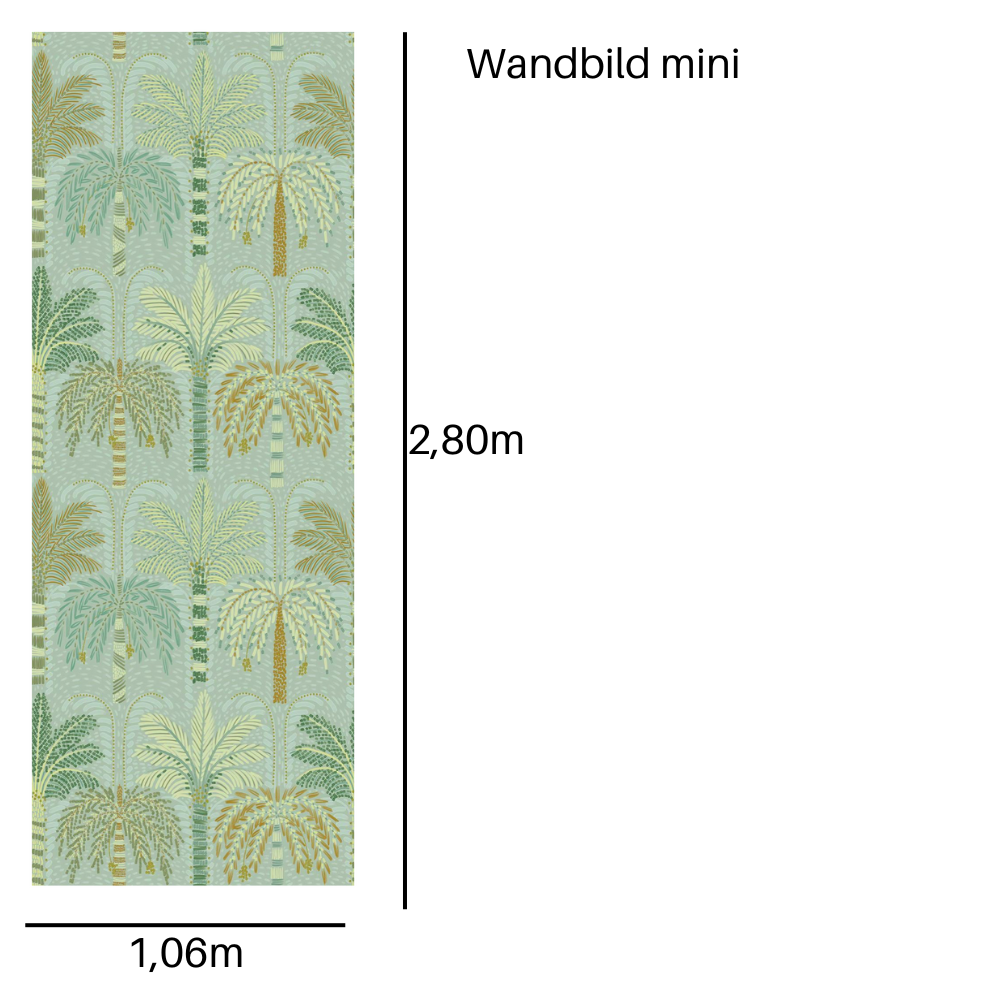 Verwandle deine Wände mit dem kleinen Wandbild von Eijffinger aus der Kollektion SOLANGE - Raumtapeterie