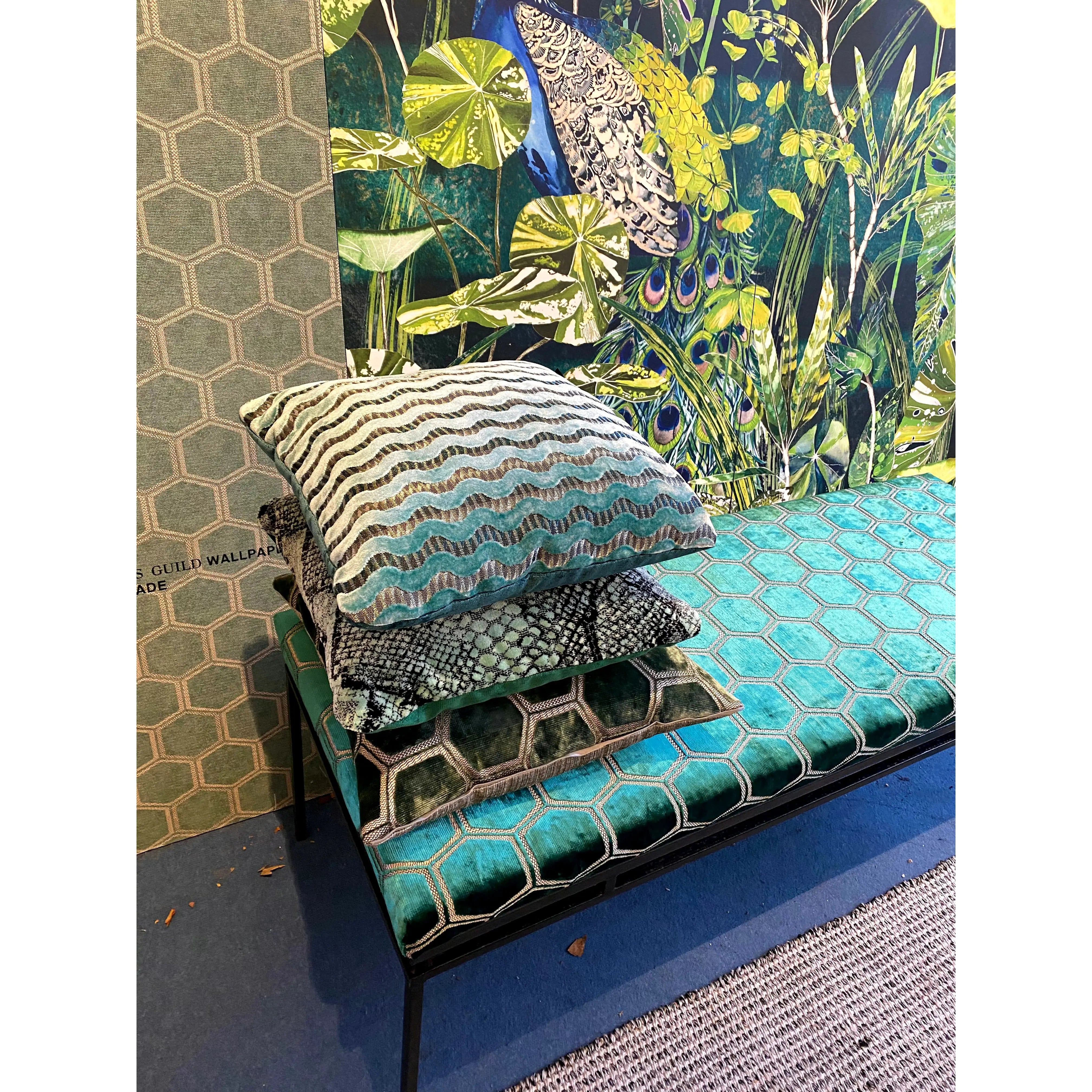 Polsterstoff: Designers Guild Manipur Pale Jade Designers Guild