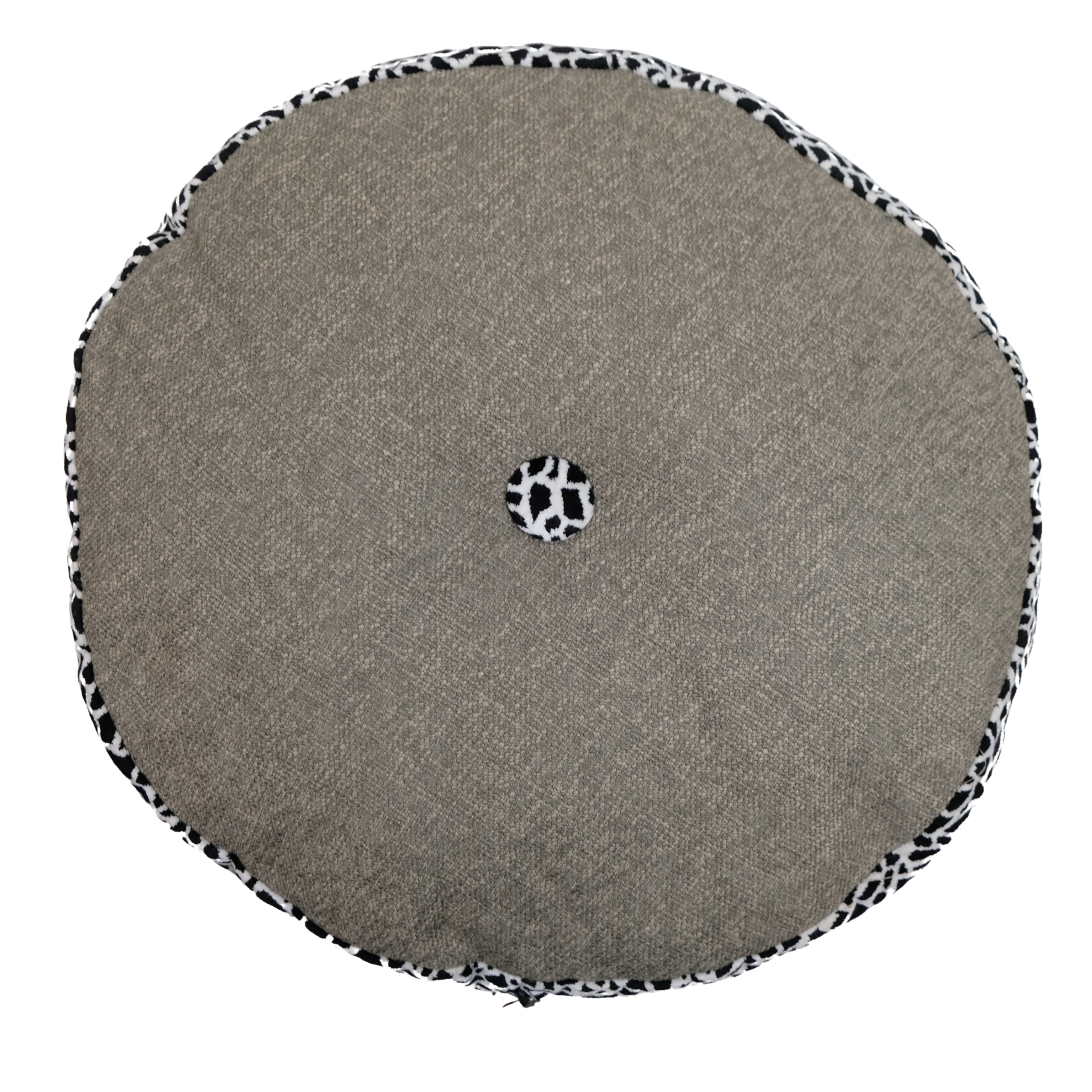 Kissen „rondo“ Yoga Kissen grau/sw - Raumtapeterie