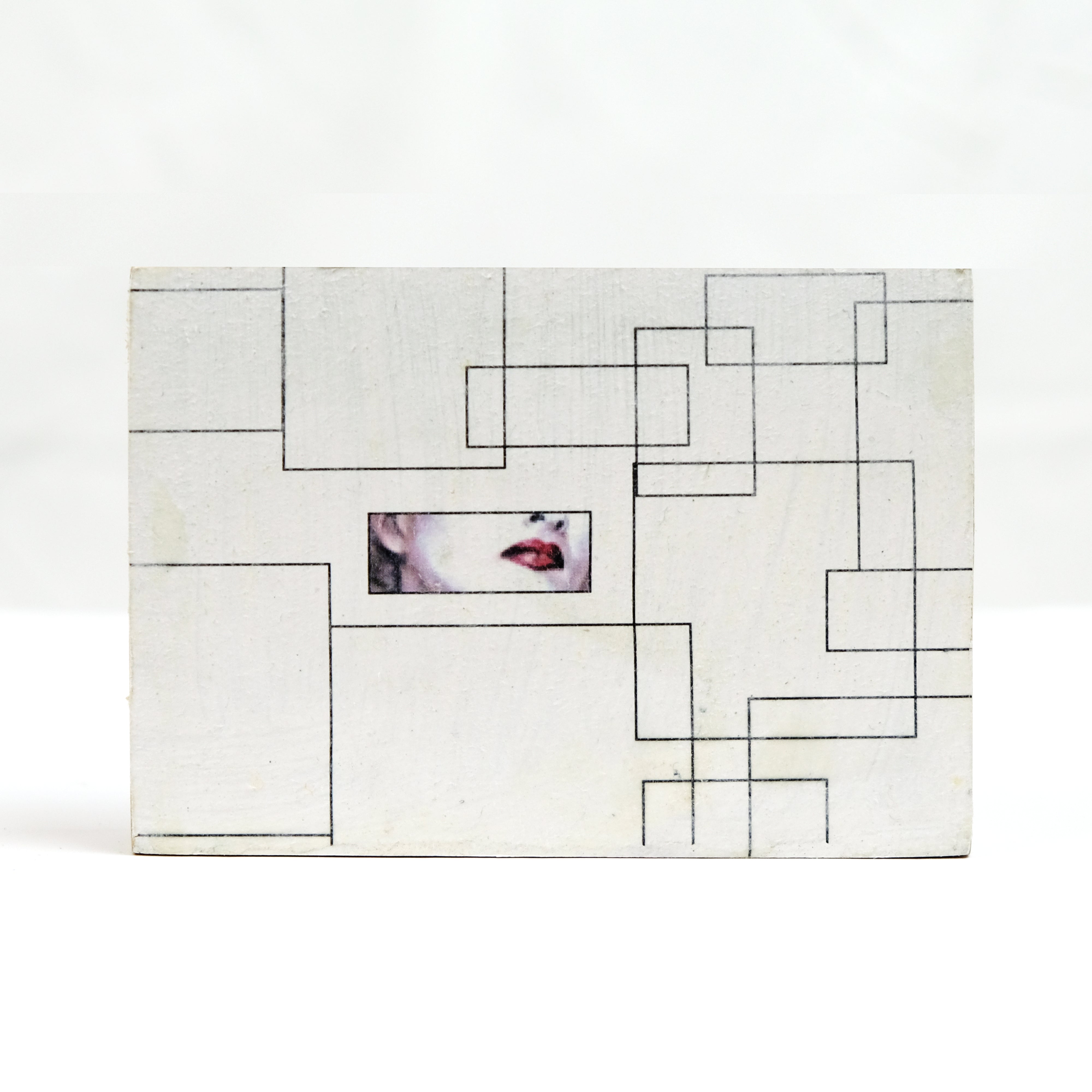 YAGEMEDIA Grafik „Kuss“ – Kunst im Taschenformat - Raumtapeterie