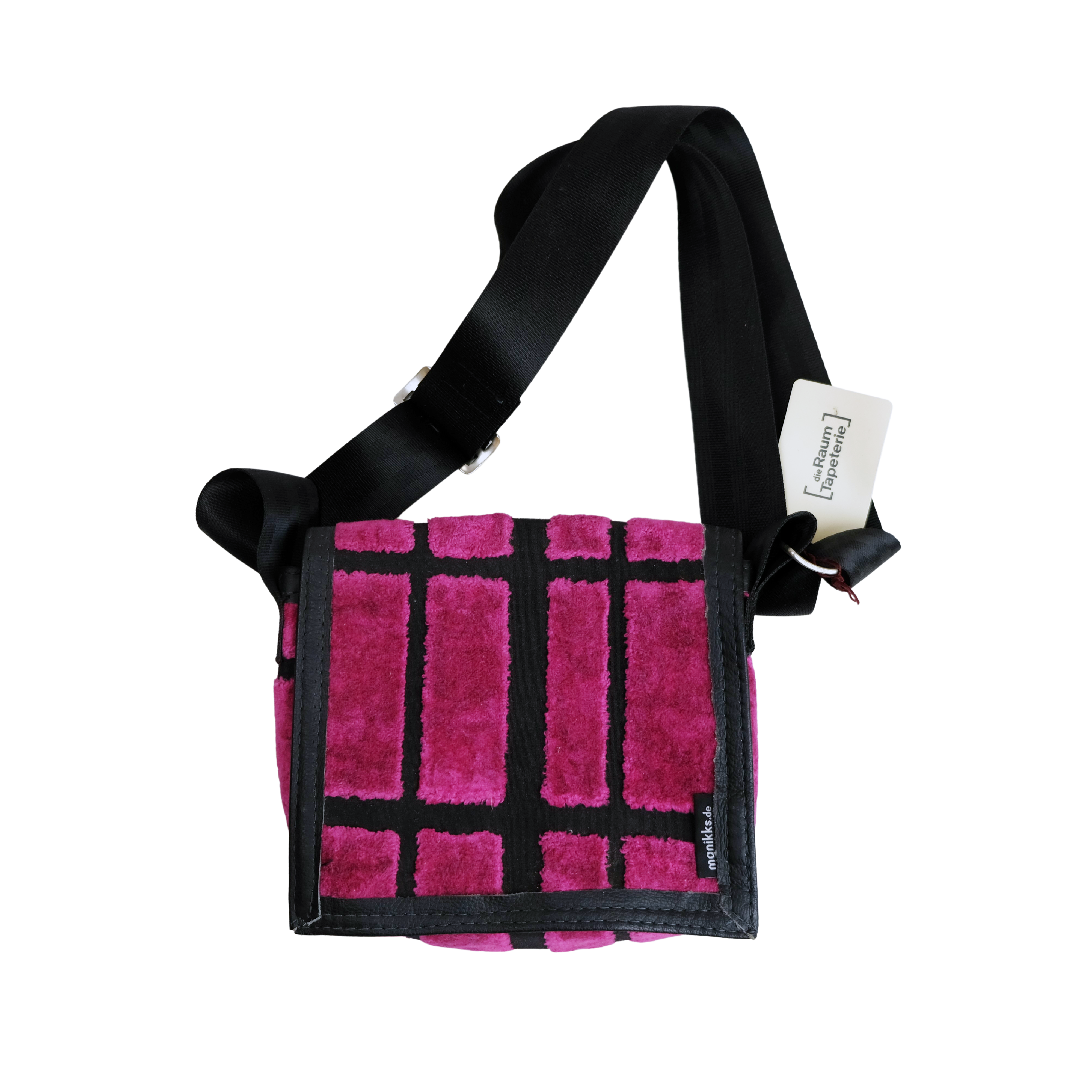 Tasche pink, streifen - Raumtapeterie