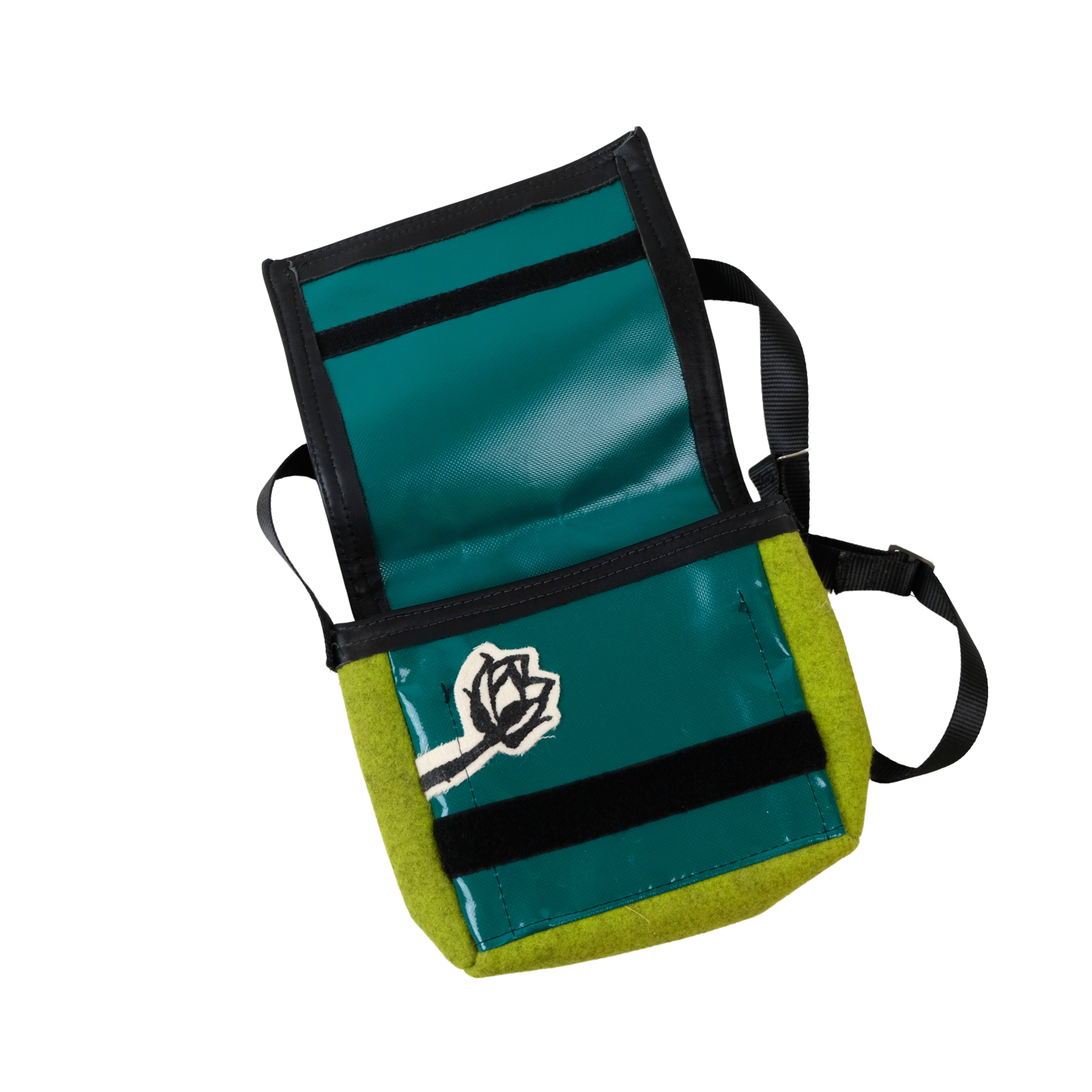 Tasche manikks Grün/Rose - Raumtapeterie