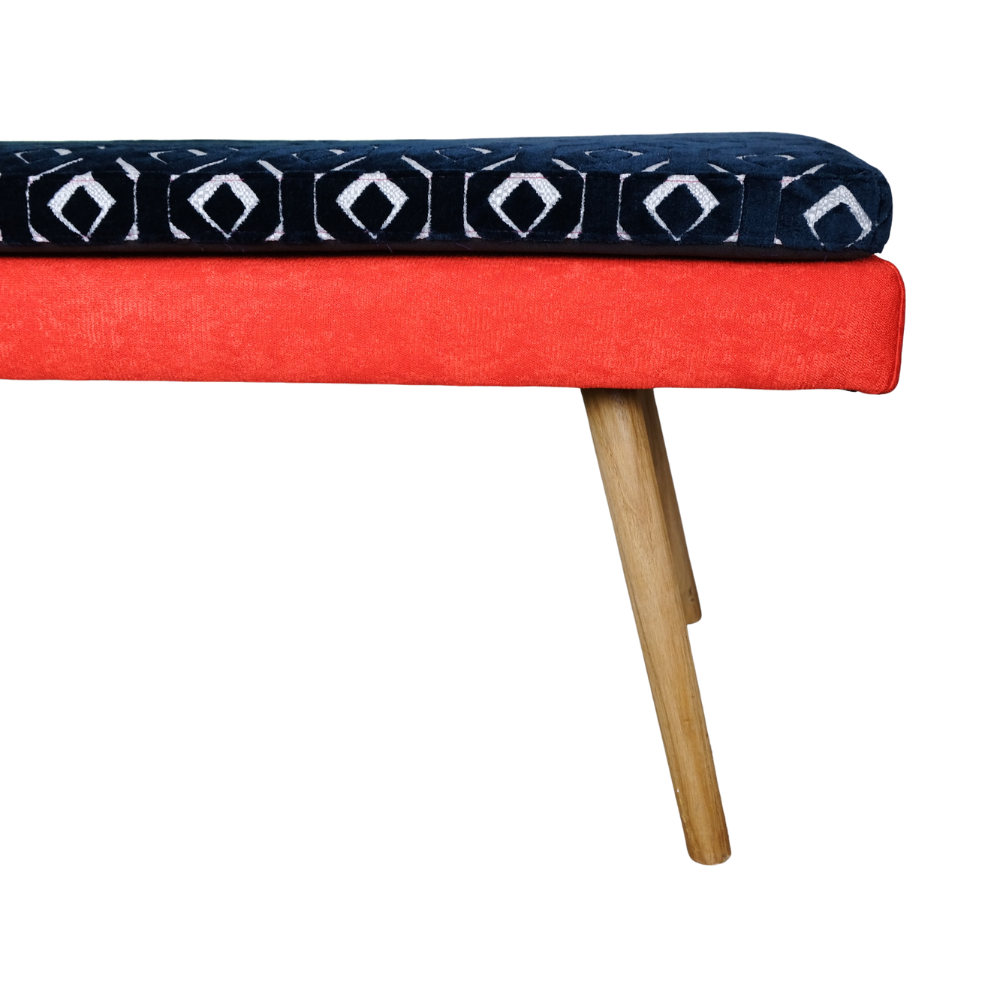 Fifties Polsterbank - Raumtapeterie