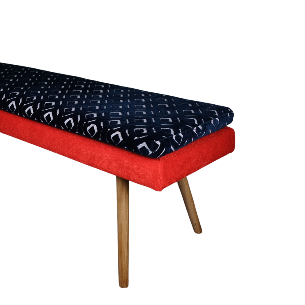 Fifties Polsterbank - Raumtapeterie