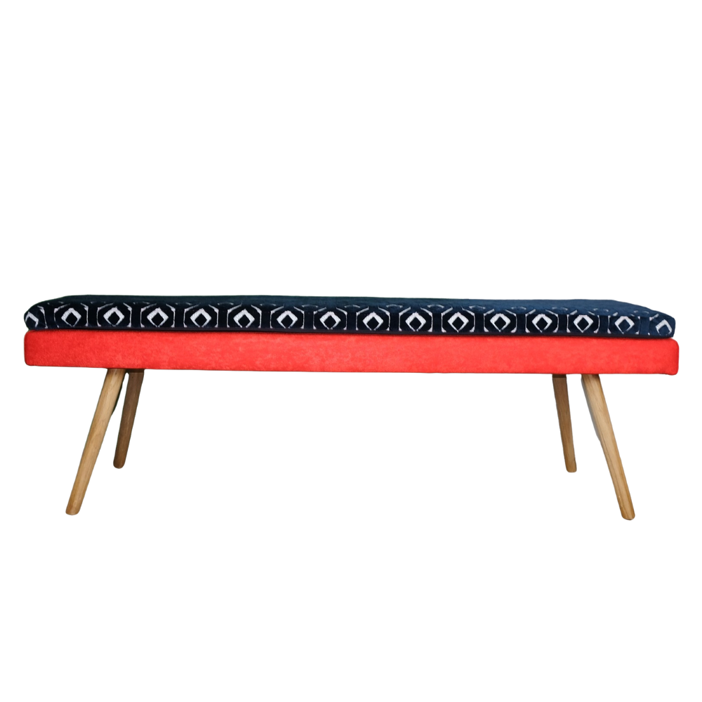 Fifties Polsterbank - Raumtapeterie