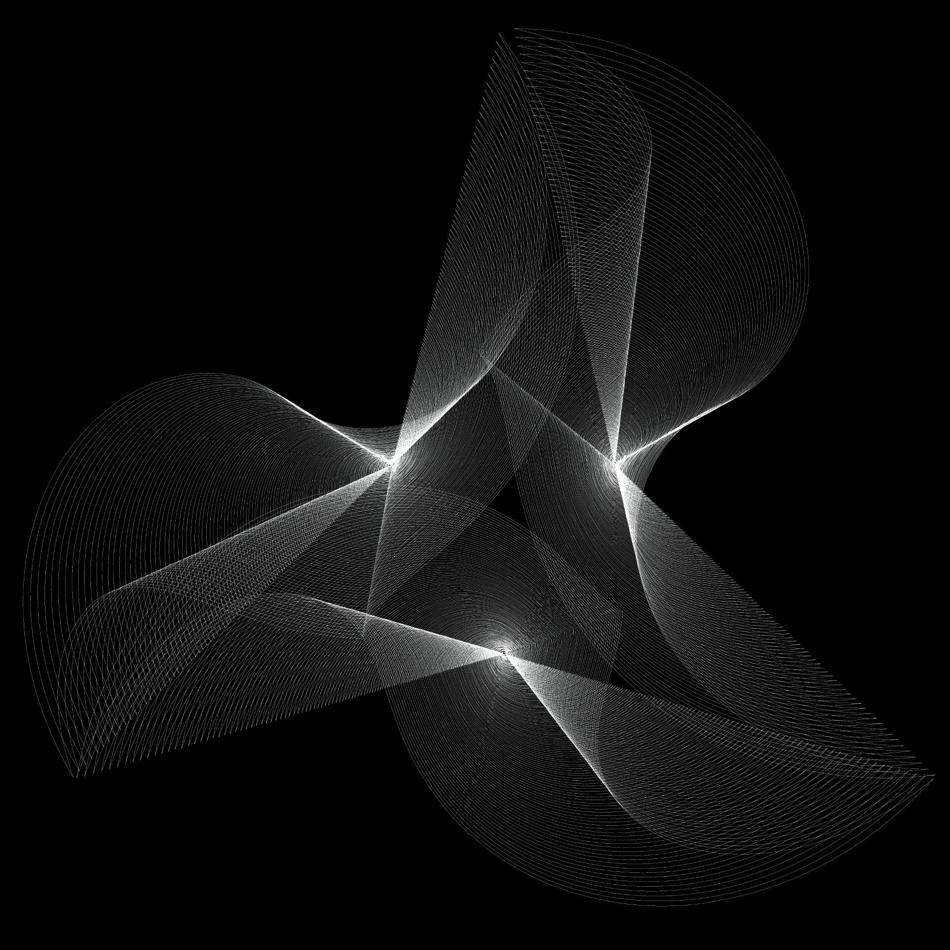 Spinne, Yildiz/Sterne – generativ - Raumtapeterie