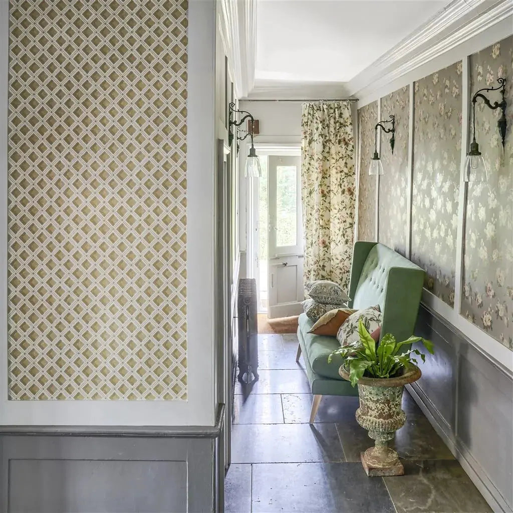 Tapete English Heritage Amsee Geometric Designers Guild