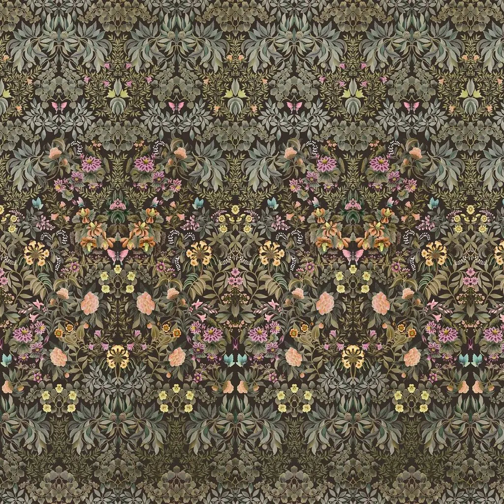 Wandbild- Tapete von Designers Guild: Ikebana Grande Chocolate Designers Guild