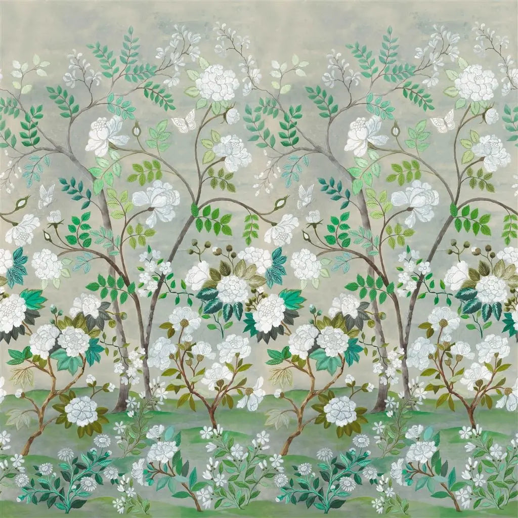 Designers Guild Fleur Orientale Celadon Tapete Designers Guild