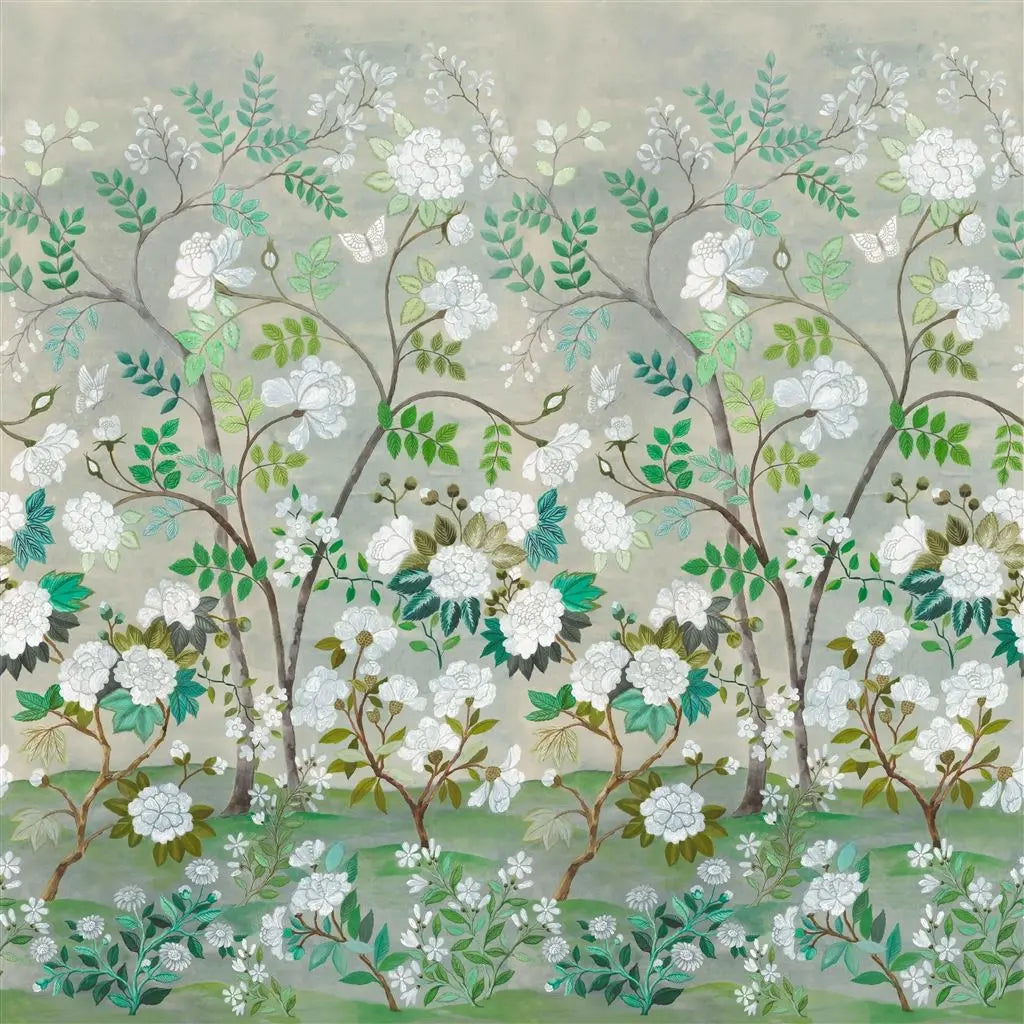 Designers Guild Fleur Orientale Celadon Tapete Designers Guild