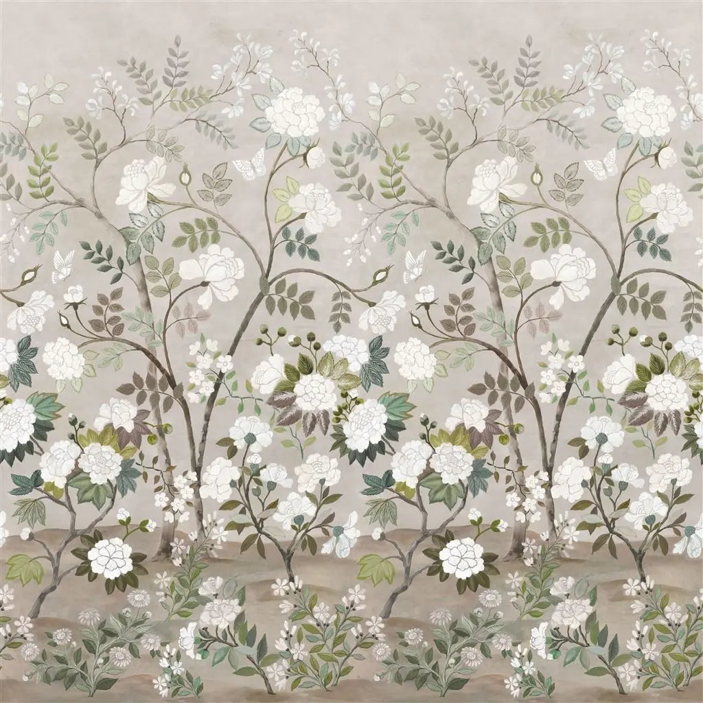 Designers Guild Fleur Orientale Pale Birch Tapete Designers Guild