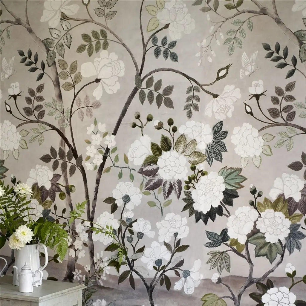 Designers Guild Fleur Orientale Pale Birch Tapete Designers Guild