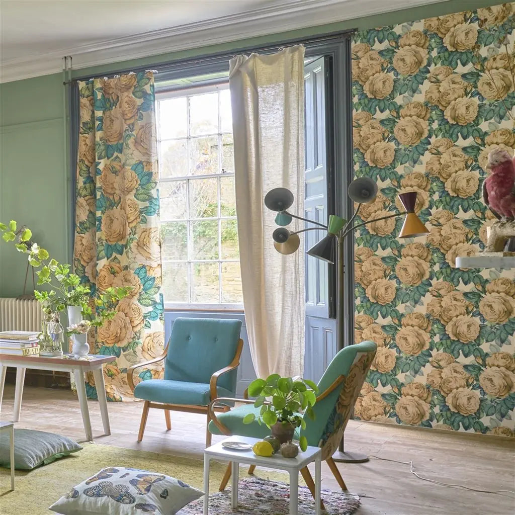 John Derian The Rose Tapete Designers Guild