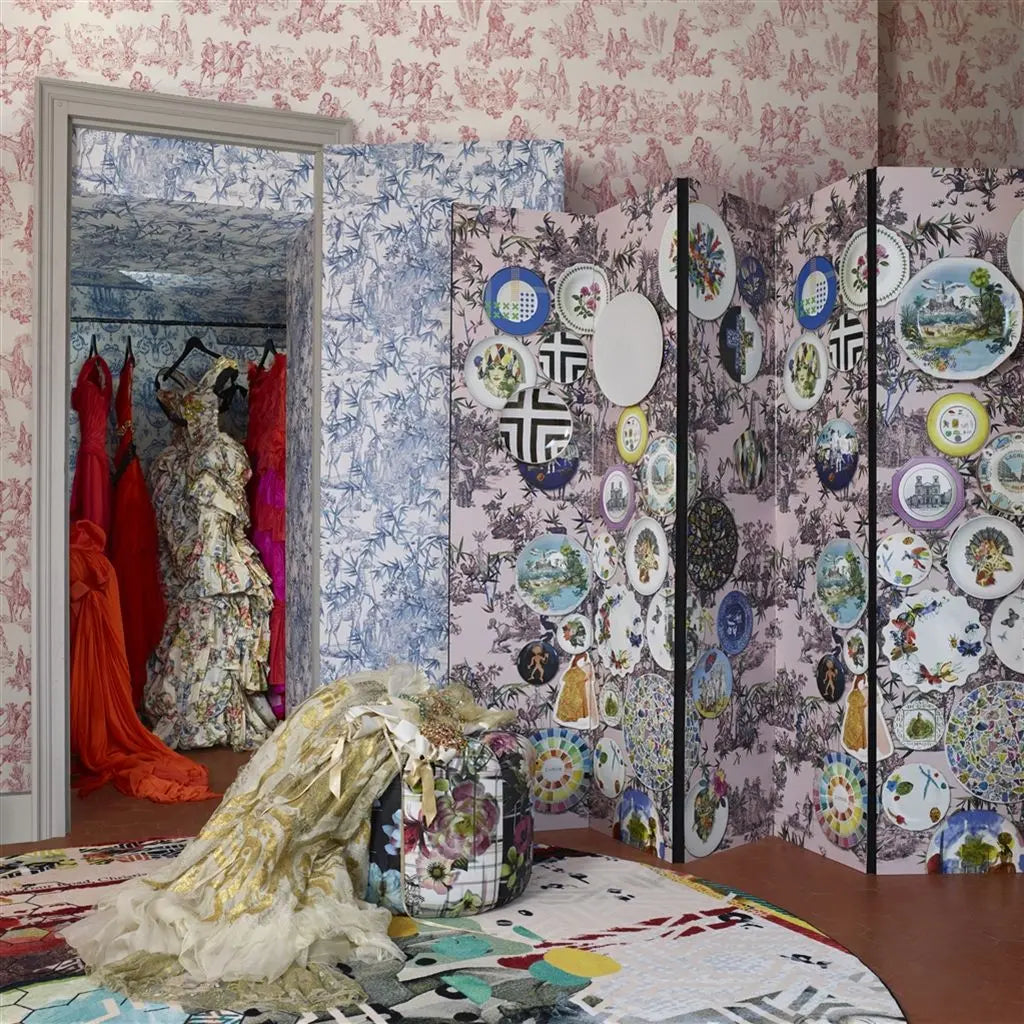Tapete von Christian Lacroix: Folie Myrtille Designers Guild