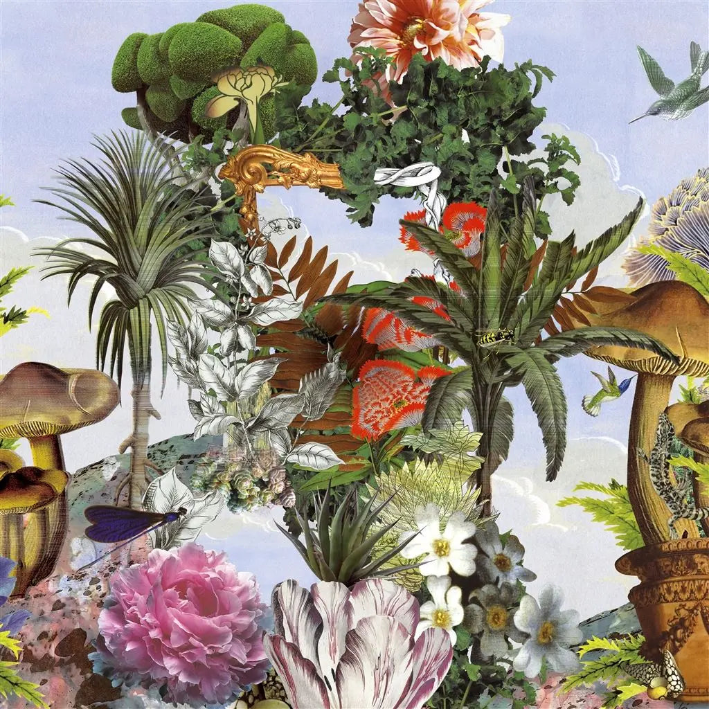 Tapete von Christian Lacroix: Jardin Des Reves Panoramic Prisme Designers Guild