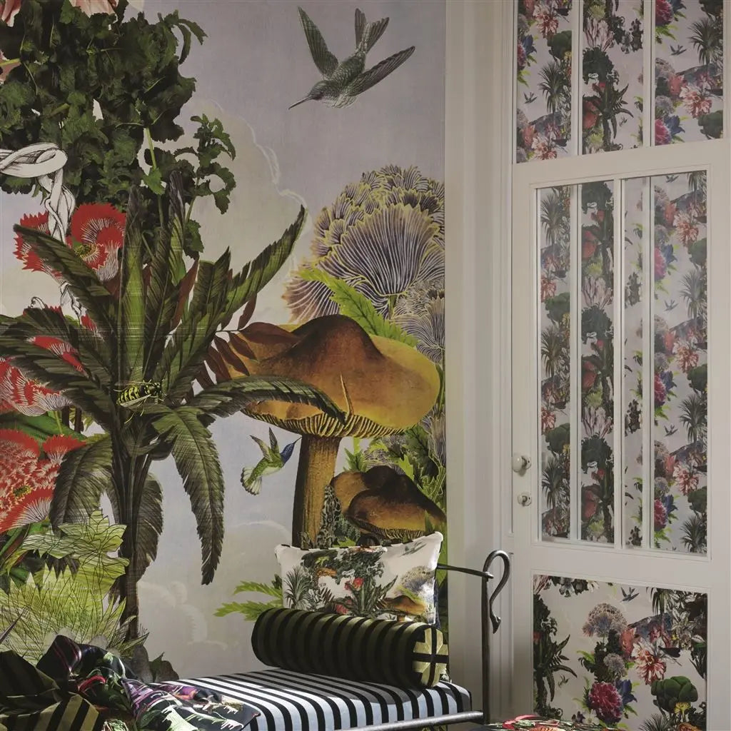 Tapete von Christian Lacroix: Jardin Des Reves Panoramic Prisme Designers Guild