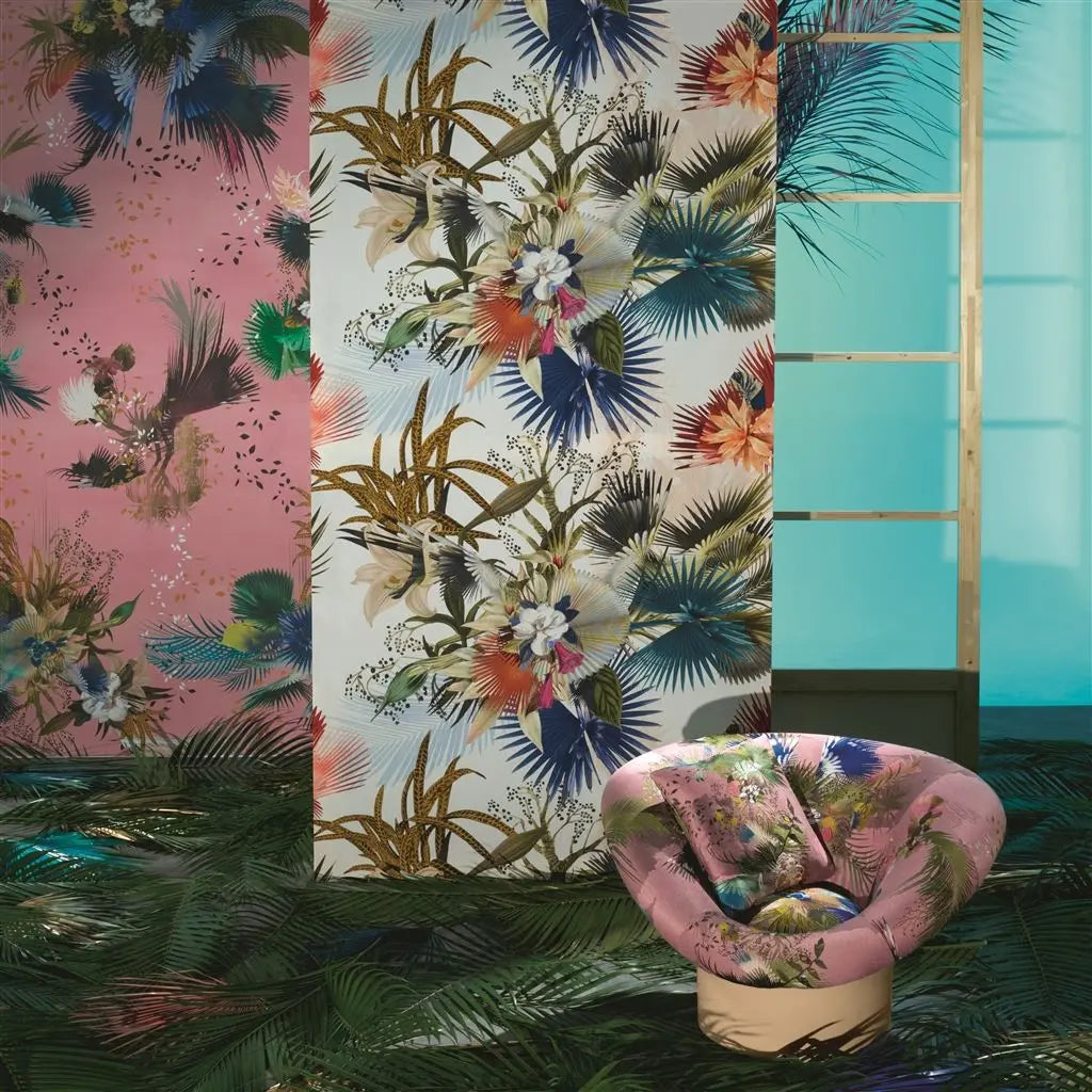 Tapete von Christian Lacroix Oiseau Fleur Bourgeon Designers Guild
