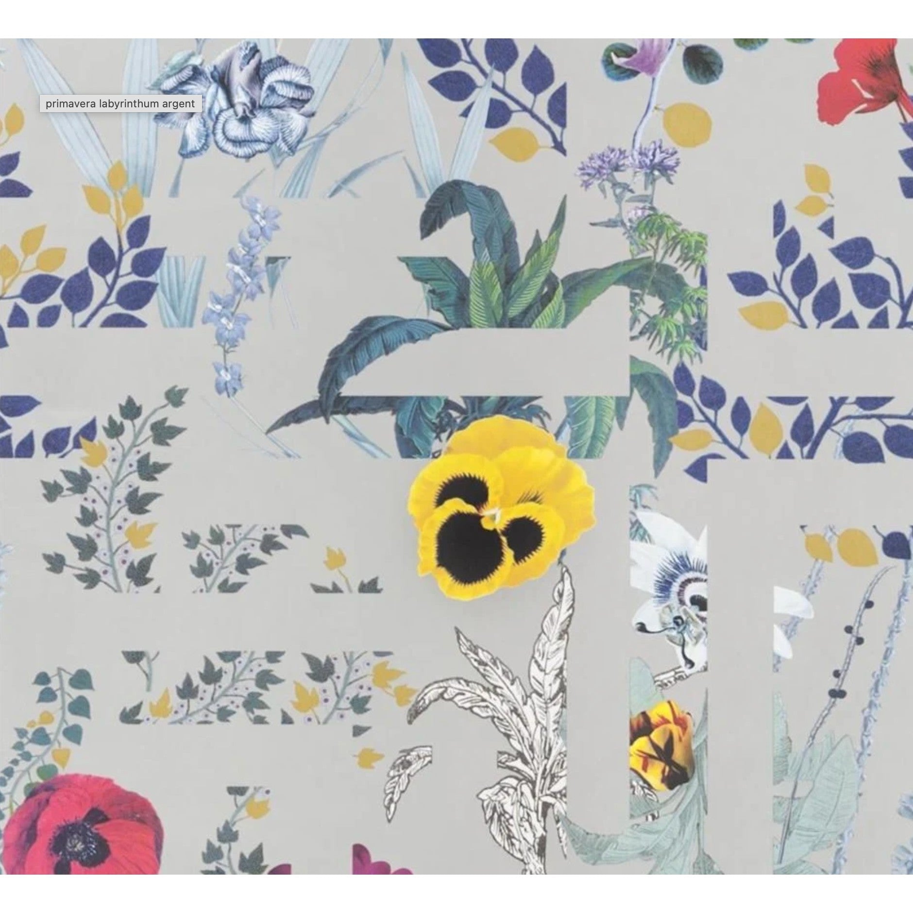 Tapete von Christian Lacroix Primavera Labyrinthum Designers Guild