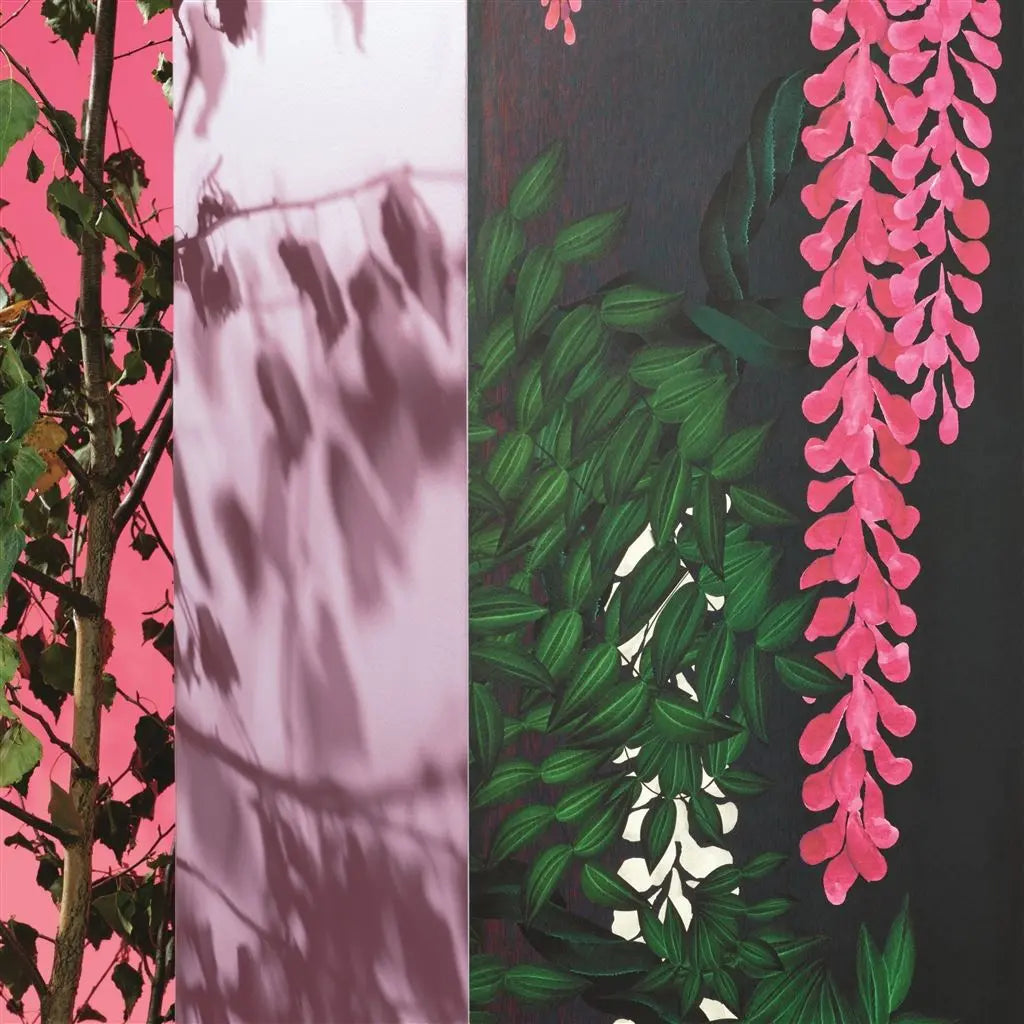 Tapete von Christian Lacroix Wisteria Alba Magenta Designers Guild