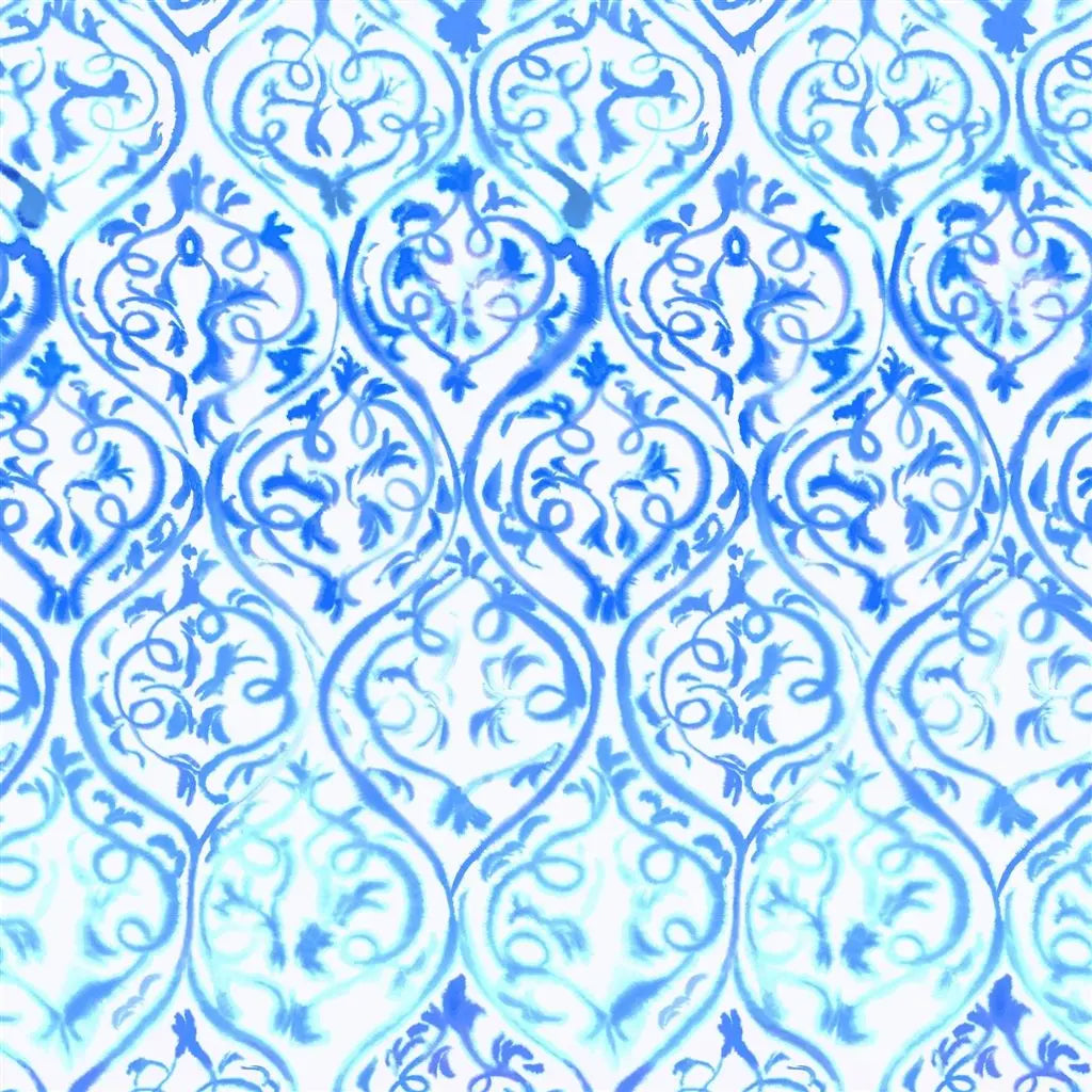 Tapete von Designers Guild: Arabesque Cobalt Designers Guild
