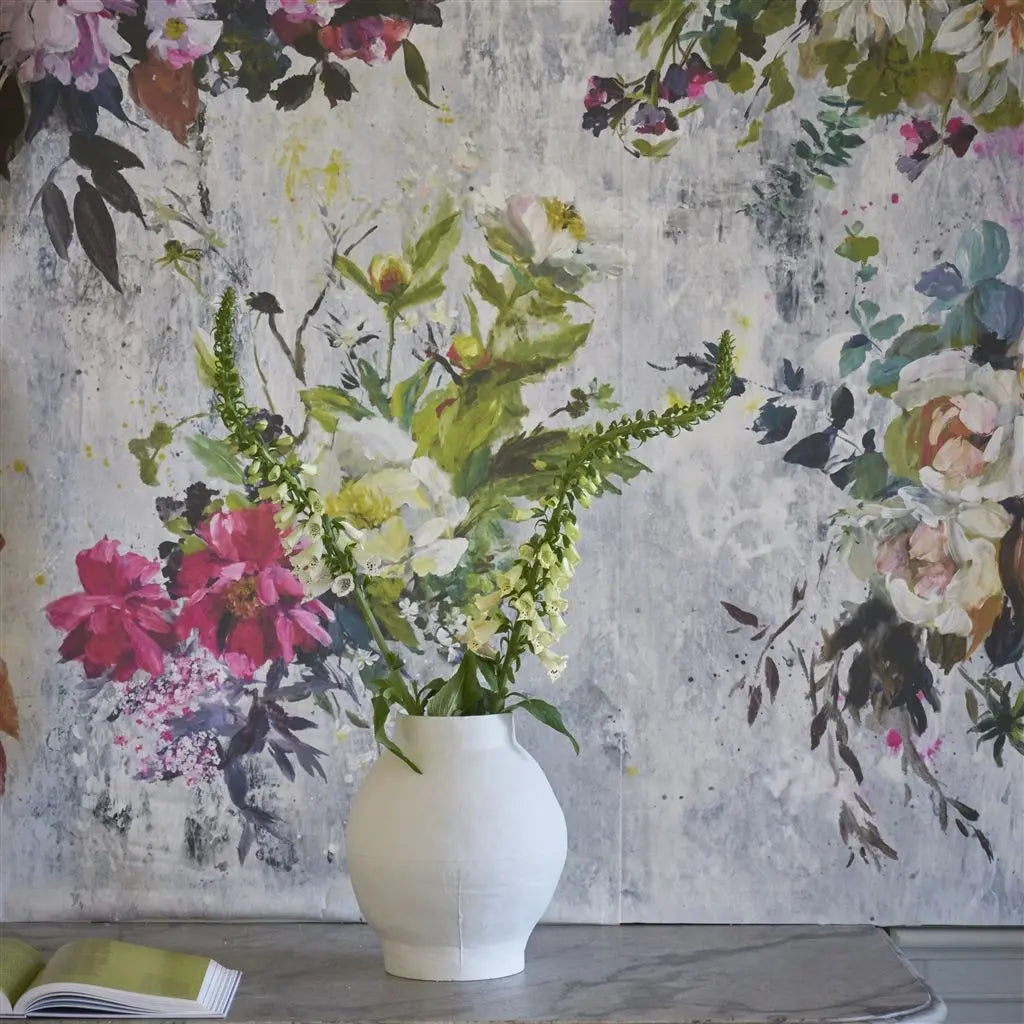 Tapete von Designers Guild: Aubriet - Fuchsia Designers Guild