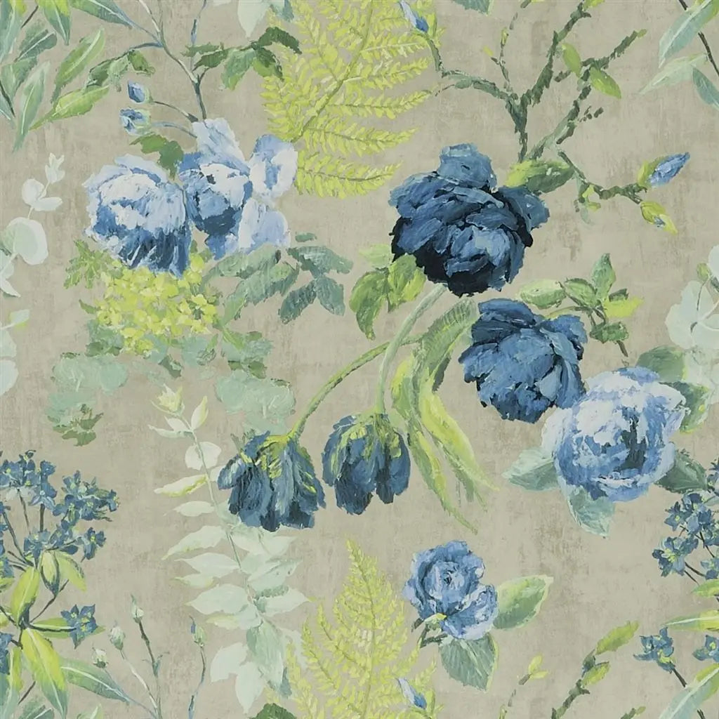 Tapete von Designers Guild: Tulipani - Amethyst Designers Guild