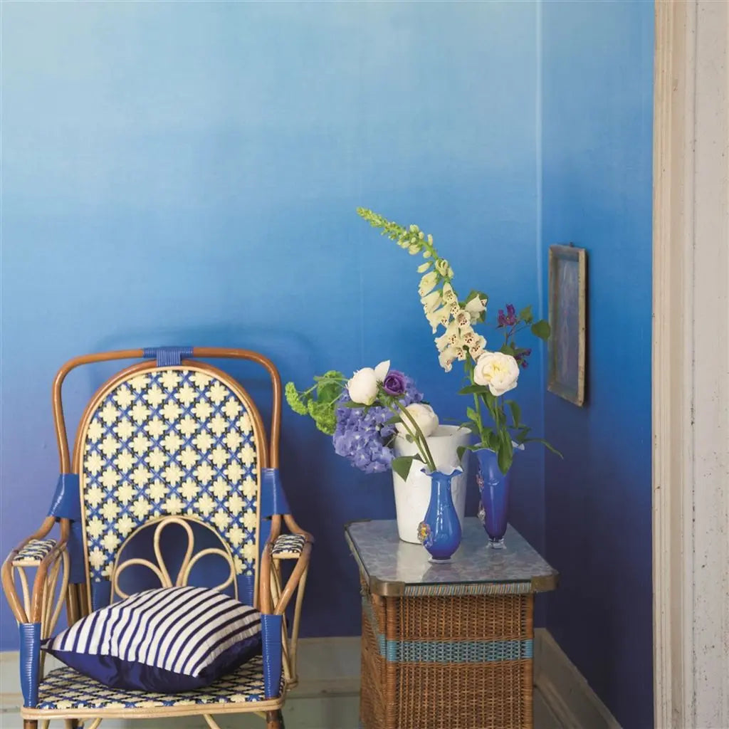 Tapete von Designers Guild Saraille - Cobalt Designers Guild