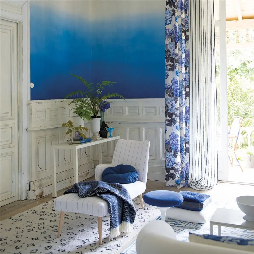Tapete von Designers Guild Saraille - Cobalt Designers Guild