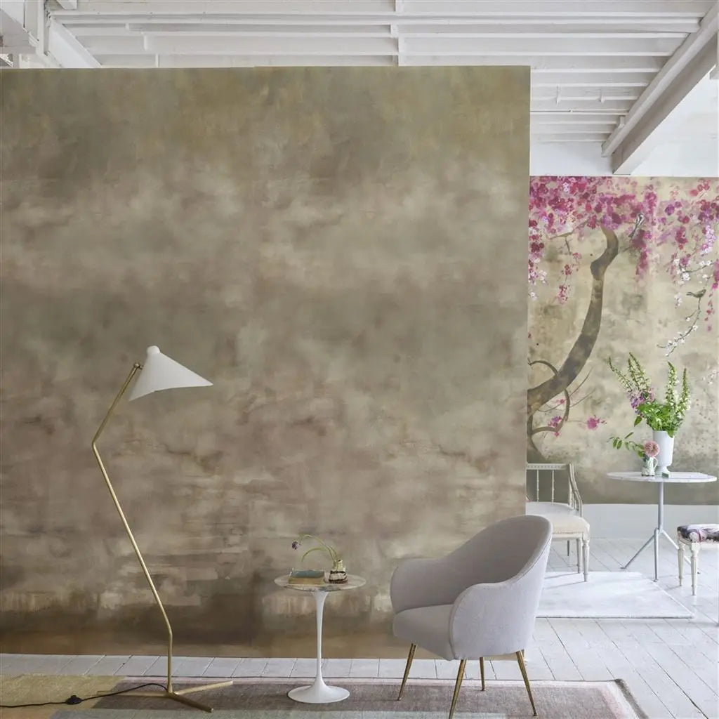 Tapete von Designers Guild Suisai Sepia Designers Guild