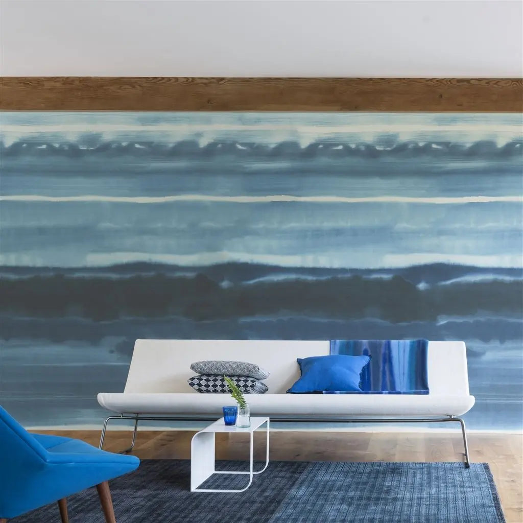 Tapete von Designers Guild Ukiyoe Indigo Designers Guild