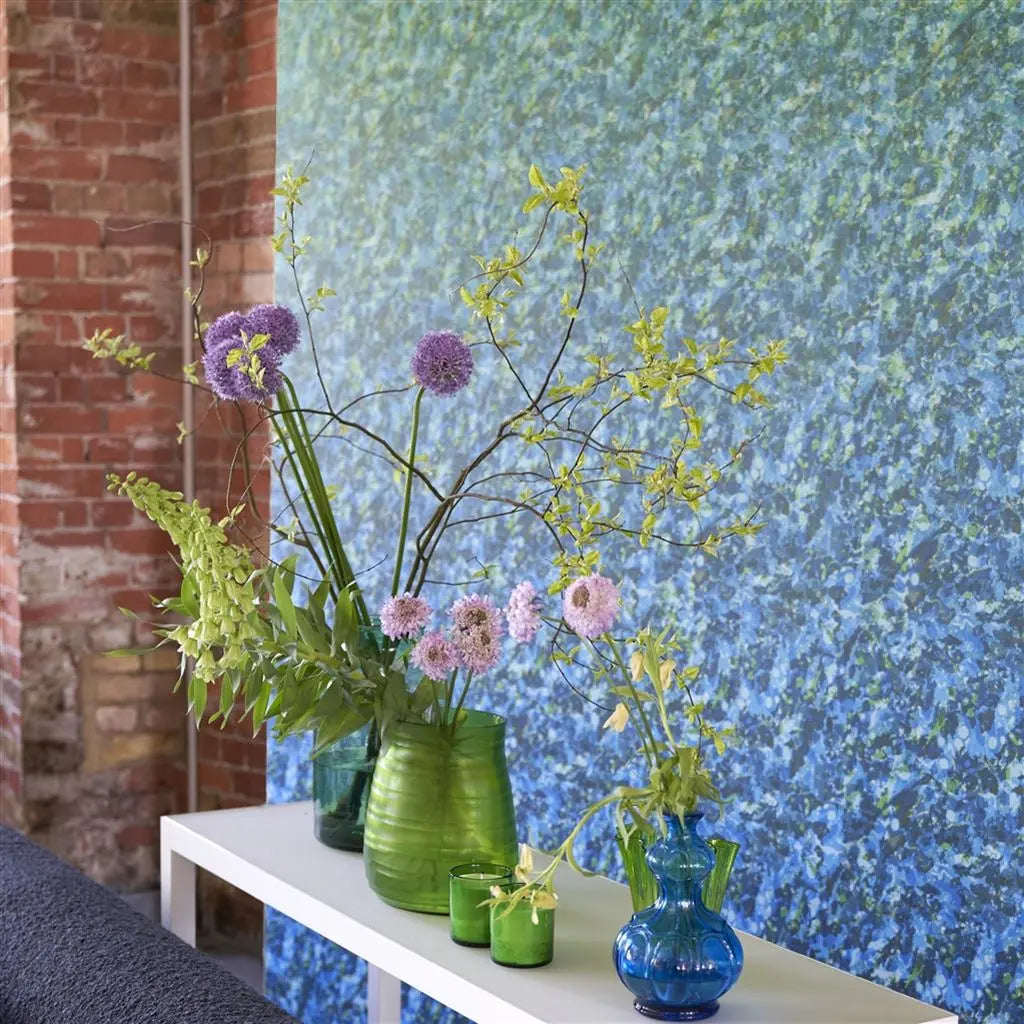 Wandbild Tapete von Designers Guild Odisha Cobalt Designers Guild