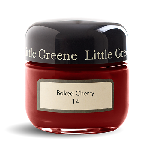Farbe Baked Cherry™ (14) Ein gedämpftes, warmes Rot mit leicht bräunlichem Unterton