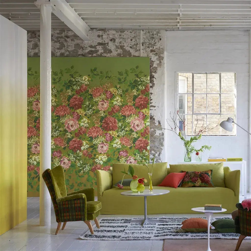 Designers Guild Fleurs D Artistes Vintage Green Designers Guild