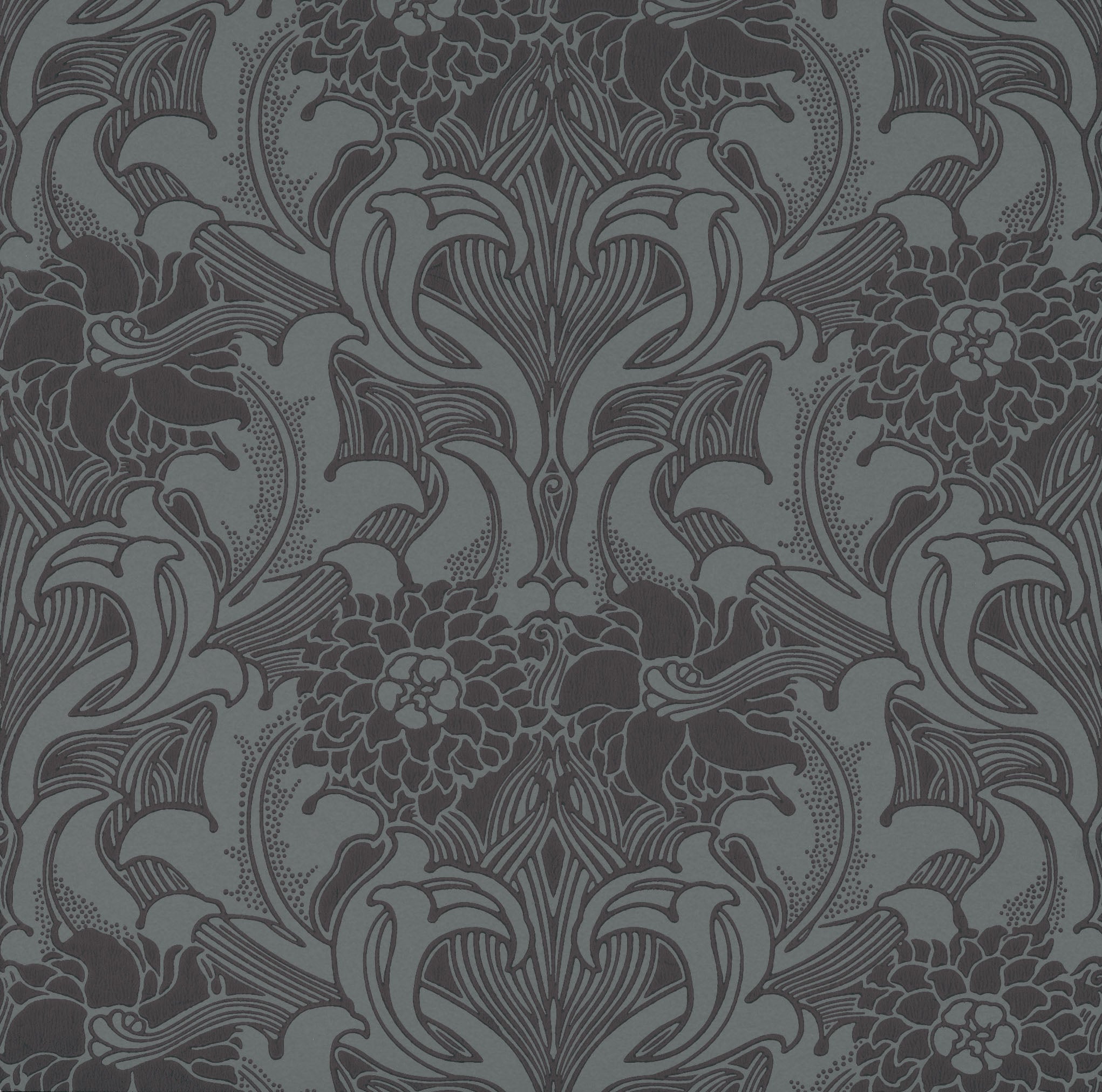 Dahlia Scroll Tapete