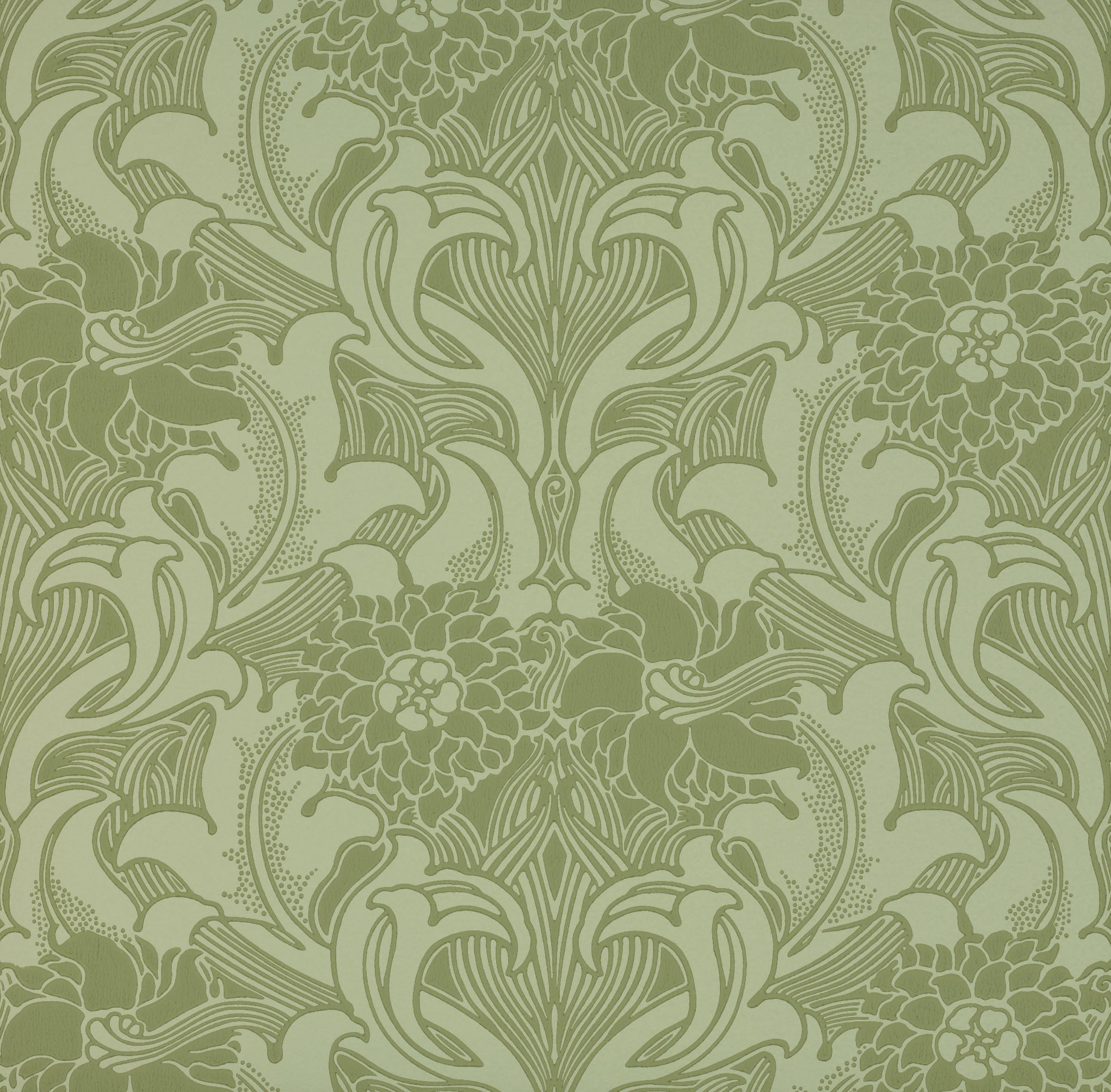 Dahlia Scroll Tapete