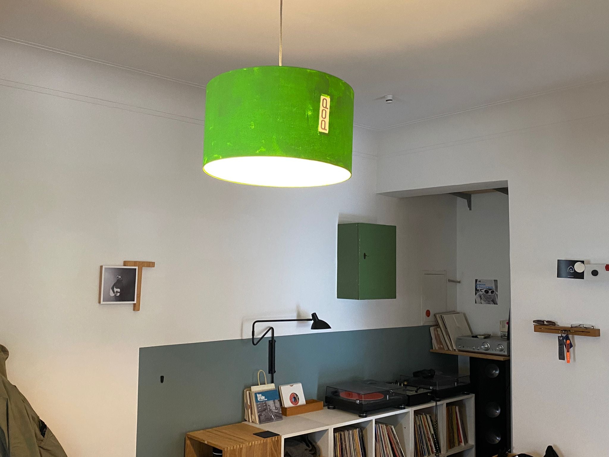 YAGEMEDIA Lampenschirm Pop vs. Funk/Punk – Kreatives Design für moderne Räume