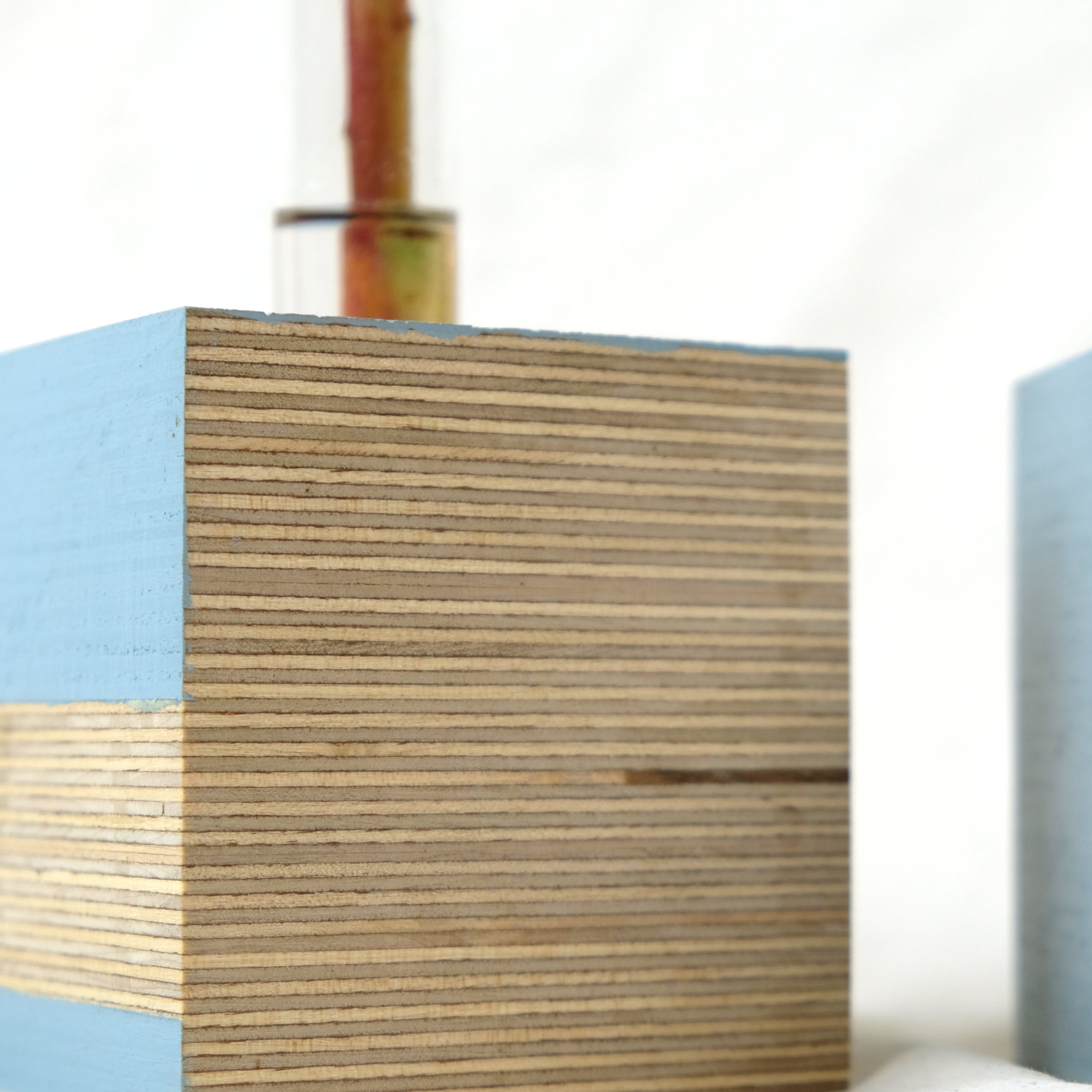 Farbenvase mit Reagenzglas – Ein kreatives Designobjekt für dein Zuhause