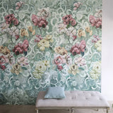 Tapete: Tapestry Flower Eau De Nil- Wandbild von Designers Guild Designers Guild