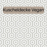 Vegane Kuscheldecke Japandi Raumtapeterie