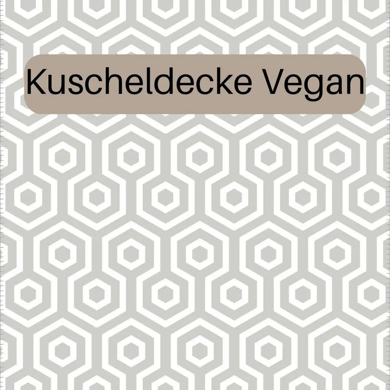 Vegane Kuscheldecke Japandi Raumtapeterie